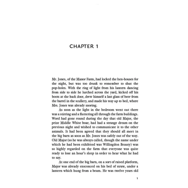 Animal Farm. George Orwell