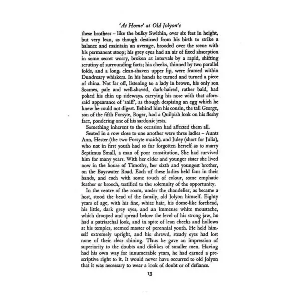 The Forsyte Saga Volume 1. John Galsworthy