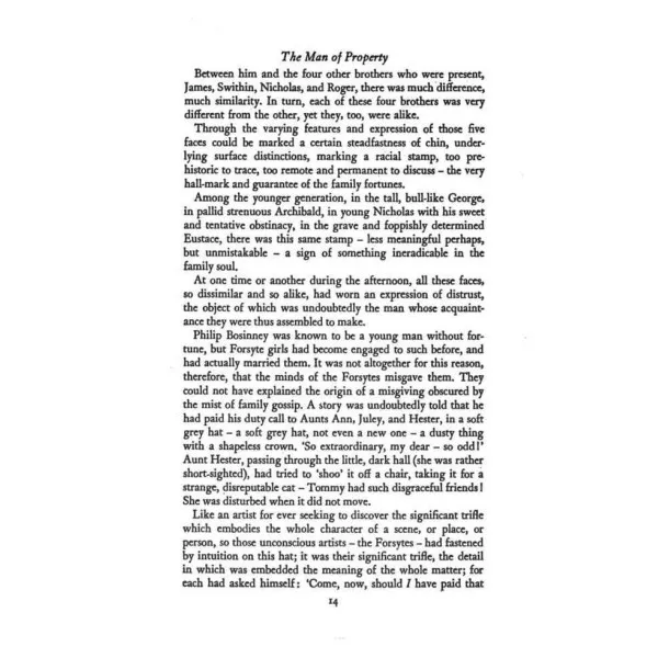 The Forsyte Saga Volume 1. John Galsworthy