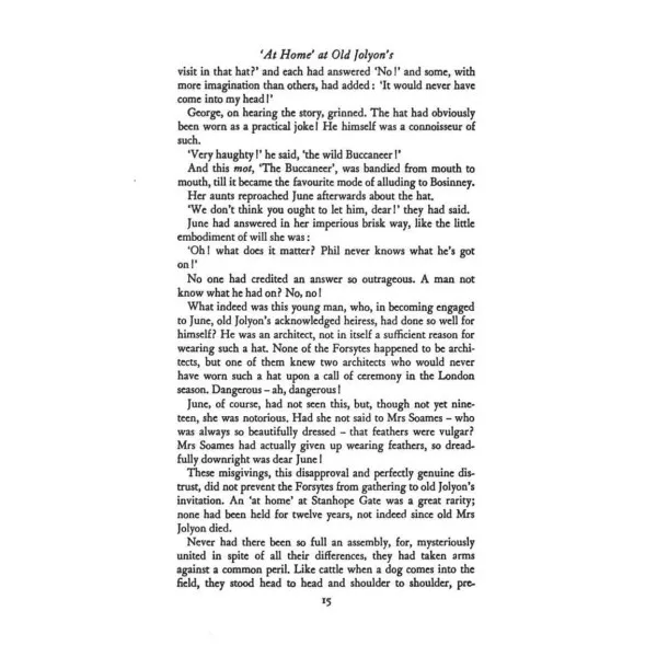 The Forsyte Saga Volume 1. John Galsworthy