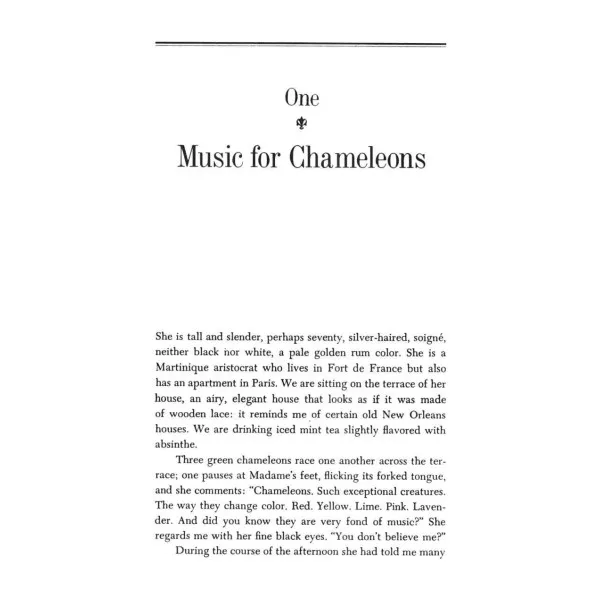 Music for Chameleons. Truman Capote