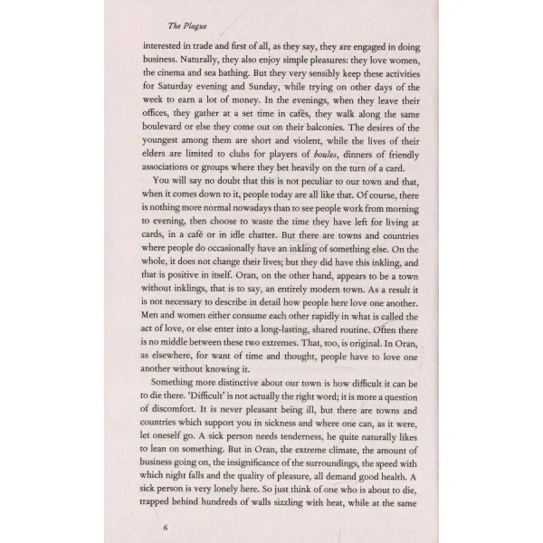 The Plague. Albert Camus