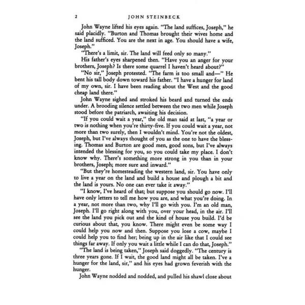 To a God Unknown. Mr John Steinbeck