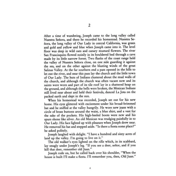 To a God Unknown. Mr John Steinbeck