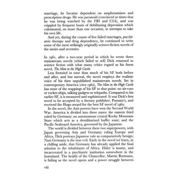 The Man in the High Castle. Philip K. Dick