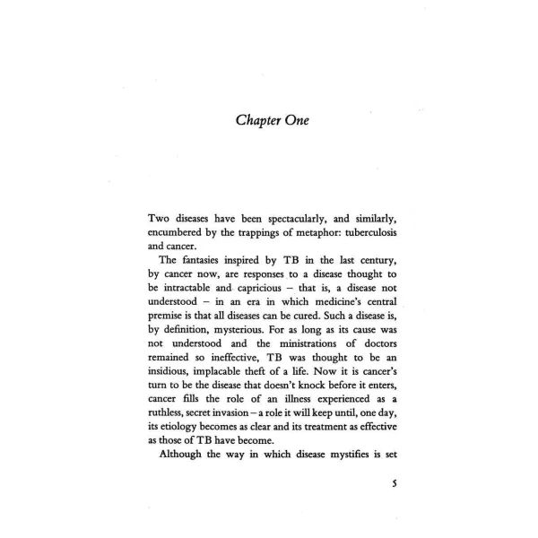 Illness as Metaphor and AIDS and Its Metaphors