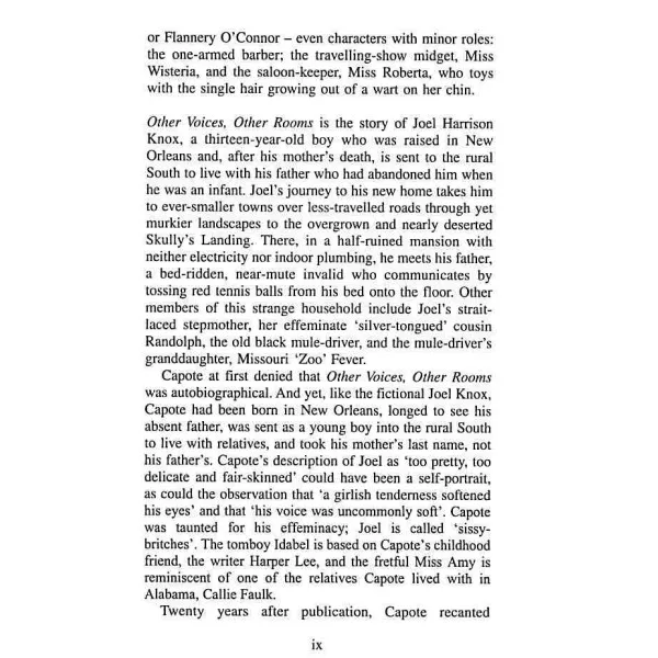 Other Voices, Other Rooms. Truman Capote