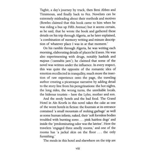 The Sheltering Sky. Paul Bowles