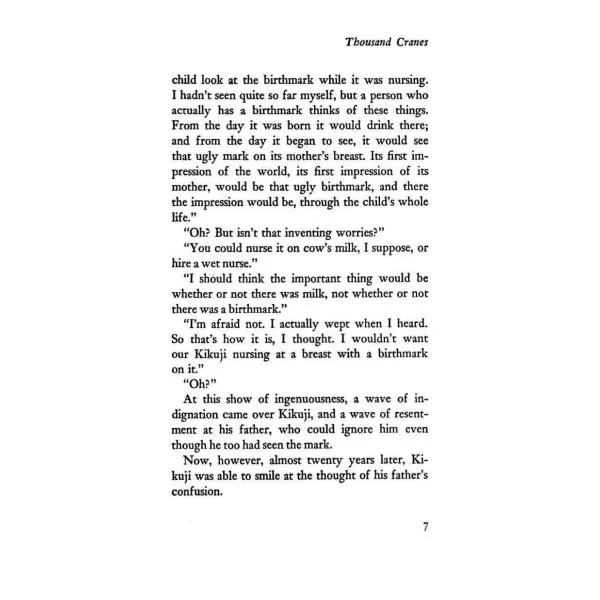 Thousand Cranes. Yasunari Kawabata