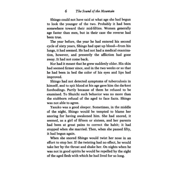 The Sound of the Mountain. Yasunari Kawabata