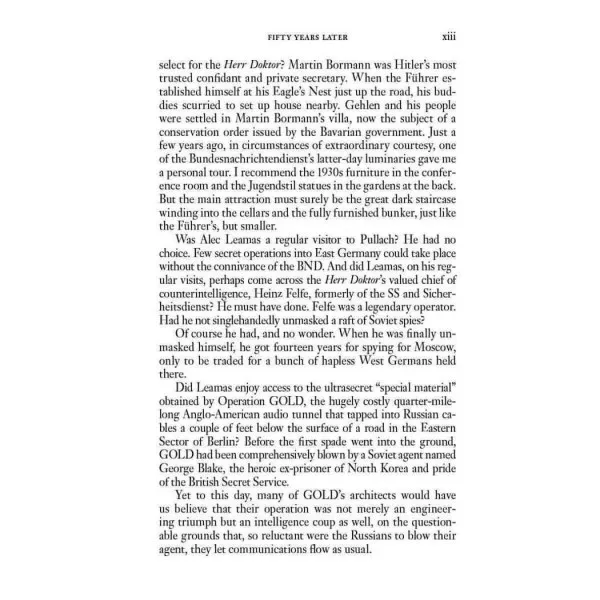 The Spy Who Came in from the Cold. John le Carre