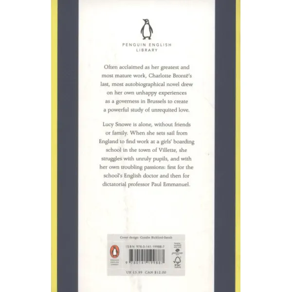 Villette. Charlotte Bronte