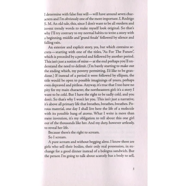 Hour of the Star. Clarice Lispector