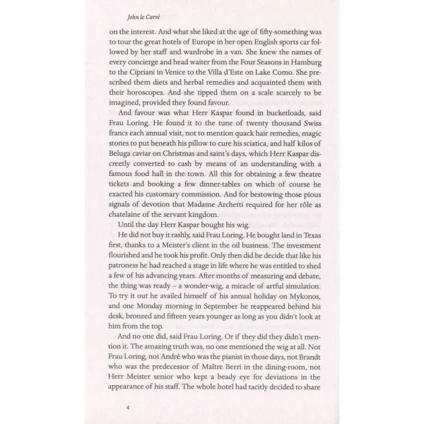 The Night Manager. John Le Carré