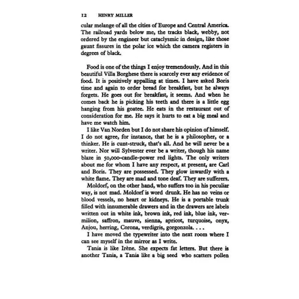 Tropic of Cancer. Henry Miller