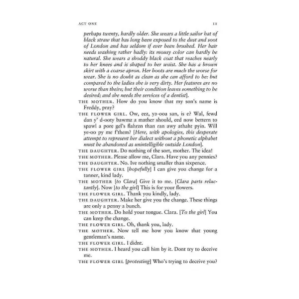Pygmalion. A Romance in Five Acts