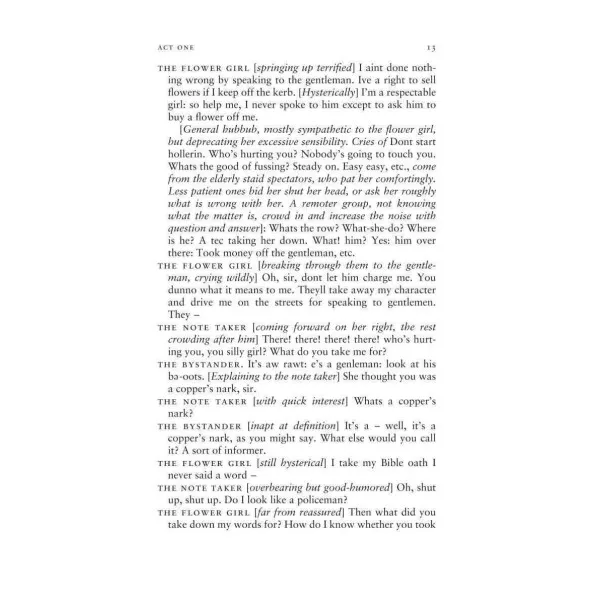 Pygmalion. A Romance in Five Acts