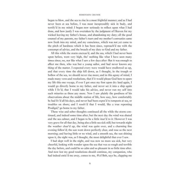 Robinson Crusoe. Daniel Defoe