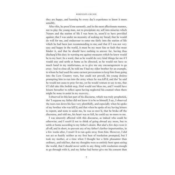 Robinson Crusoe. Daniel Defoe