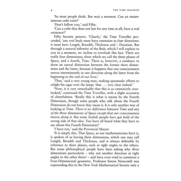 The Time Machine. H. G. Wells 