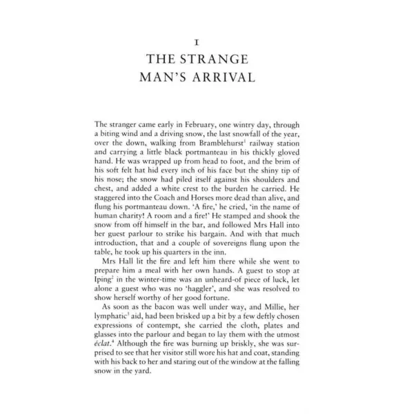 The Invisible Man. H. G. Wells