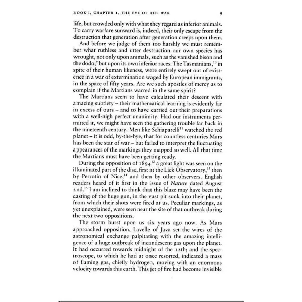 The War of the Worlds. H. G. Wells