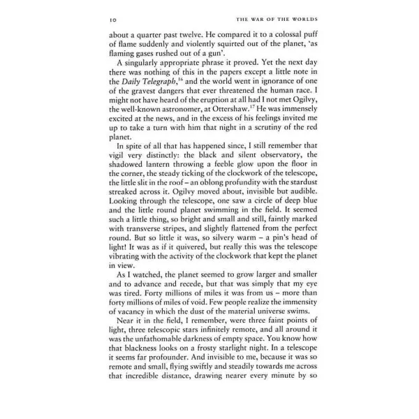 The War of the Worlds. H. G. Wells