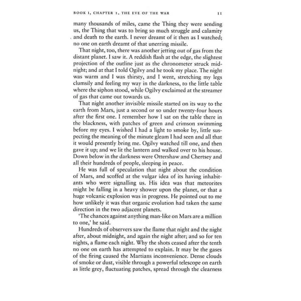 The War of the Worlds. H. G. Wells