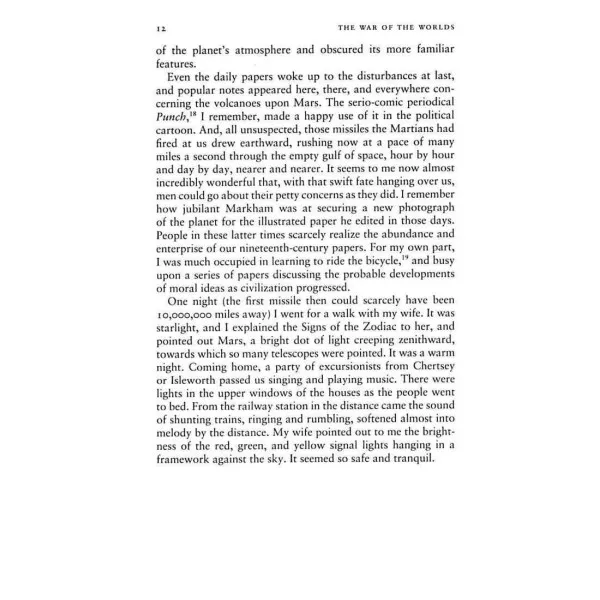 The War of the Worlds. H. G. Wells