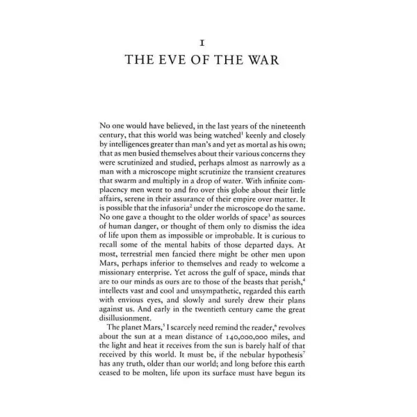 The War of the Worlds. H. G. Wells