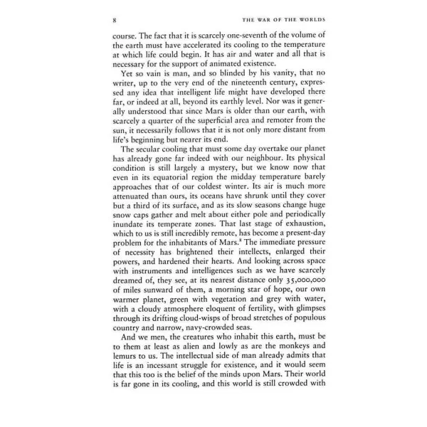 The War of the Worlds. H. G. Wells