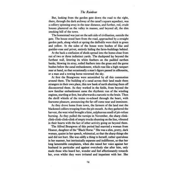 The Rainbow. D. H. Lawrence