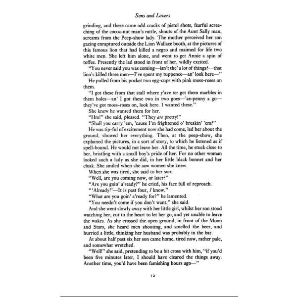 Sons and Lovers. D. H. Lawrence