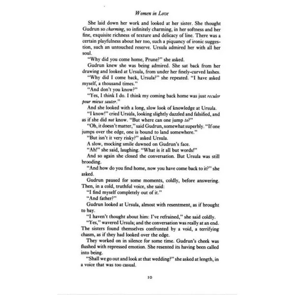 Women in Love. D. H. Lawrence