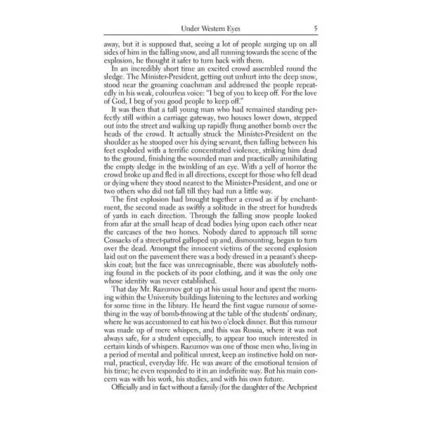 Under Western Eyes. Joseph Conrad