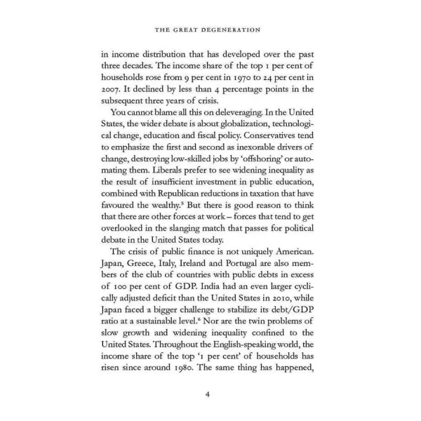 Great Degeneration. Niall Ferguson