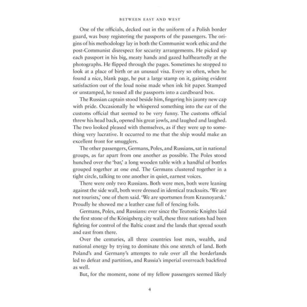 Between East and West. Anne Applebaum