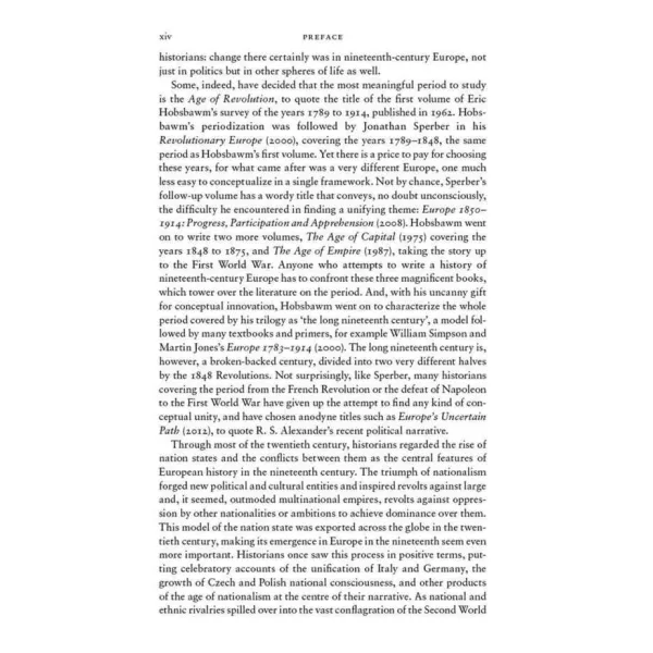 The Pursuit of Power. Europe, 1815-1914. Richard J Evans