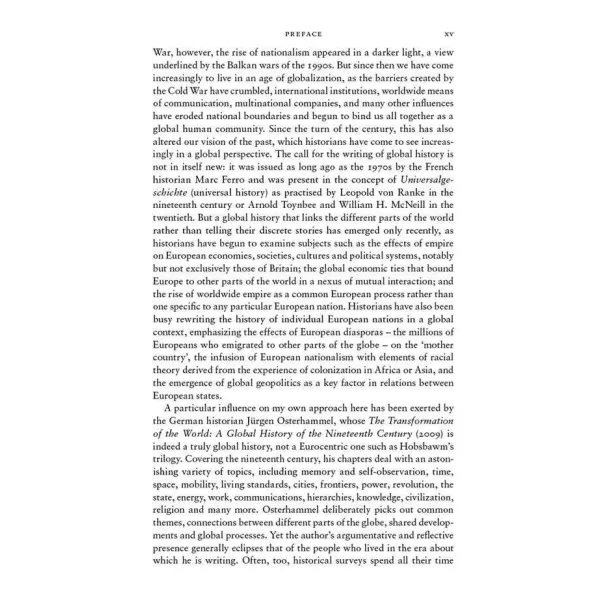 The Pursuit of Power. Europe, 1815-1914. Richard J Evans