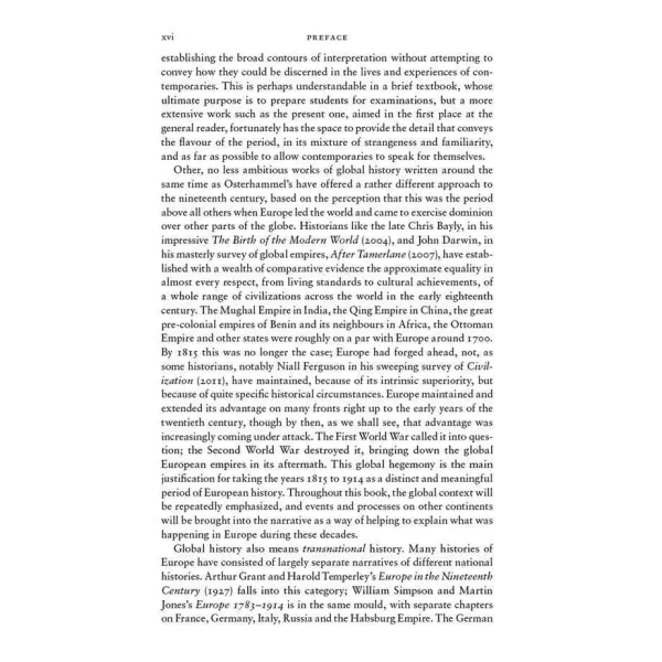 The Pursuit of Power. Europe, 1815-1914. Richard J Evans