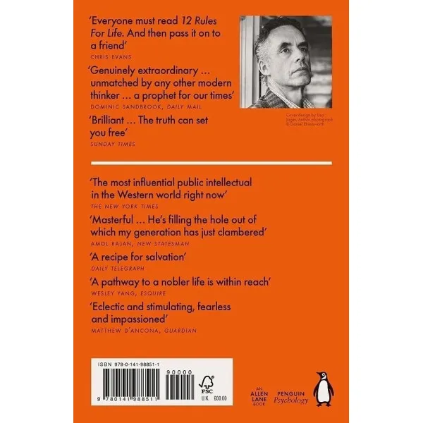 12 Rules for Life. An Antidote to Chaos
