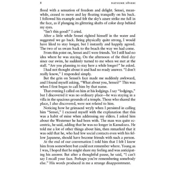 Kokoro. Soseki Natsume