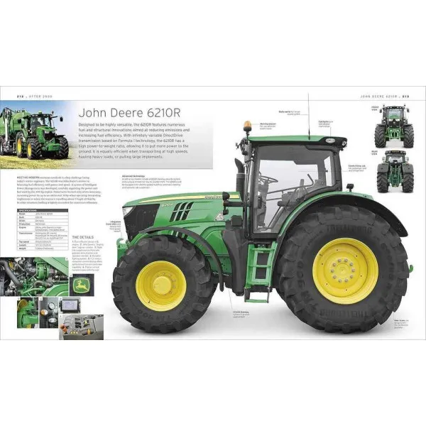 The Tractor Book : The Definitive Visual History