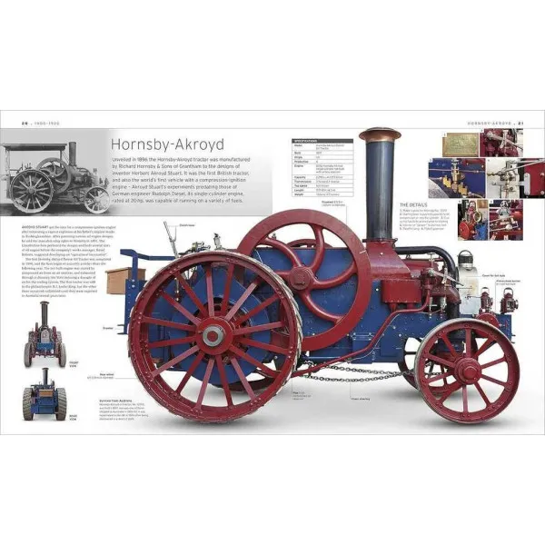 The Tractor Book : The Definitive Visual History