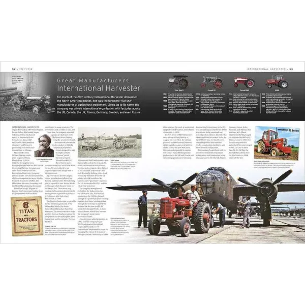 The Tractor Book : The Definitive Visual History