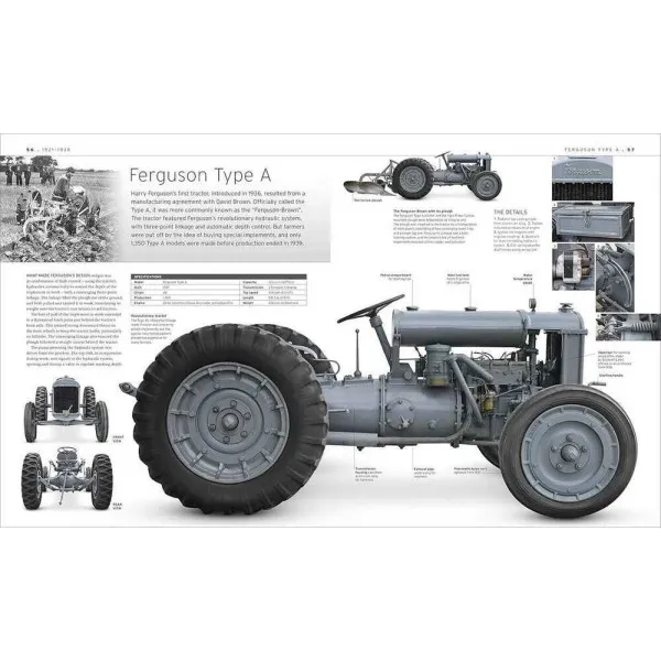 The Tractor Book : The Definitive Visual History