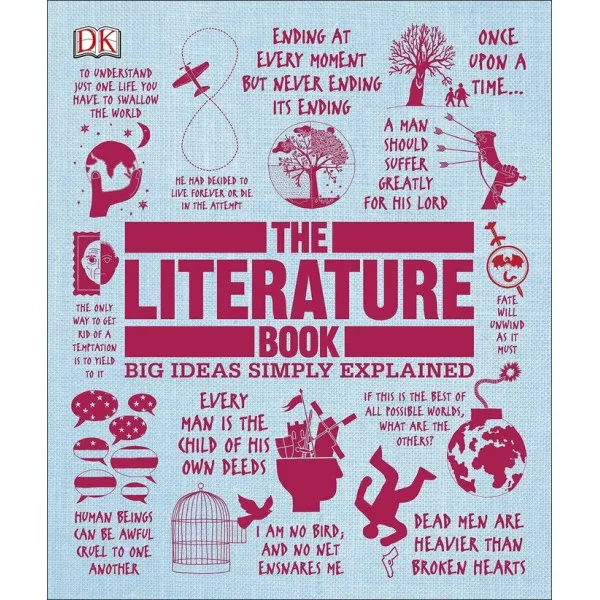 The Literature Book : Big Ideas Simply Explained 