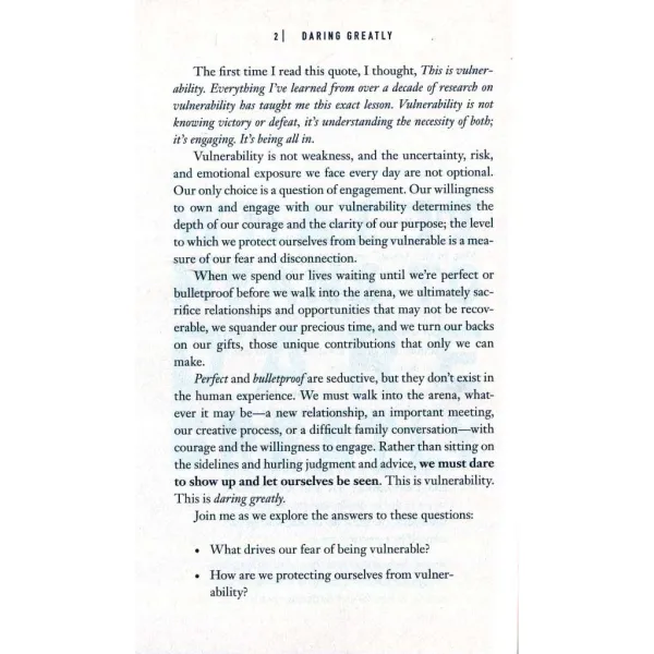 Daring Greatly. Brené Brown