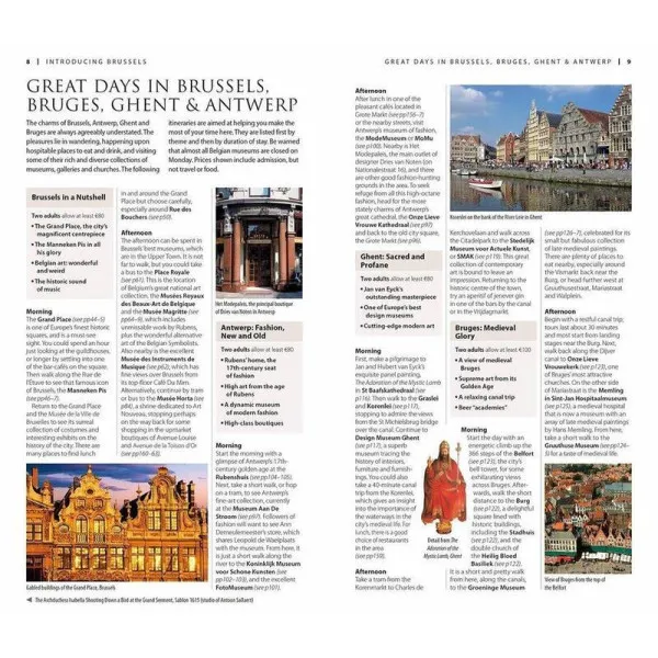 Travel Guide Brussels, Bruges, Ghent and Antwerp