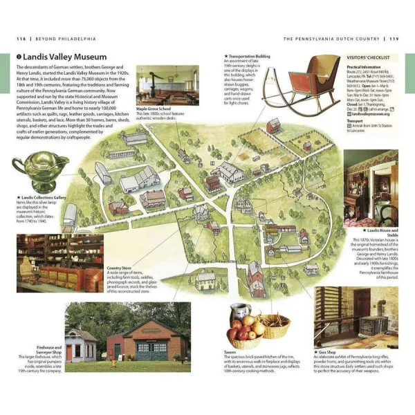Travel Guide Philadelphia and the Pennsylvania Dutch Country
